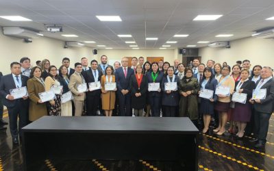 Corte de Lima incorpora a 33 fedatarios informáticos